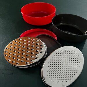 Closet Clearance Set of 2 grater storage bowls